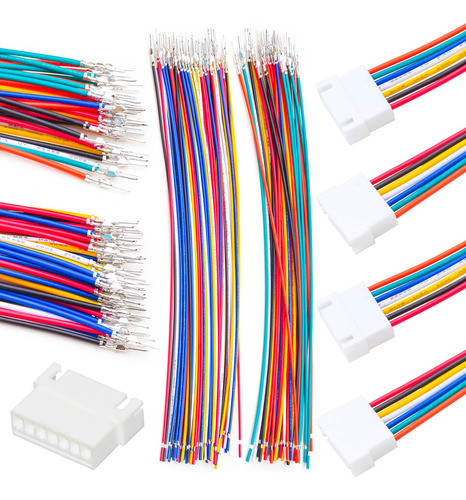 Pack De Conectores Jst Xh 7pin Con Cable Pre-crimpado