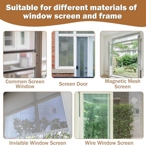 Cinta Reparación Pantalla Ventana Malla Mosquitera 50 Mmx2 M