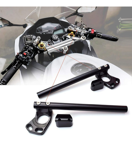 Roadmad Kit Manillar Clip Para Kawasaki Ninja Accesorio