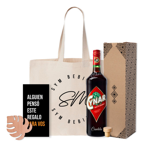 Combo Kit Aperitivo Cynar 750ml Grabado