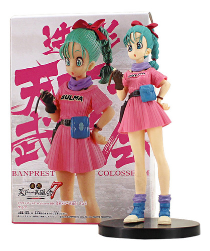 Figura Dragon Ball Bulma Radar Del Dragon Capsula Corp