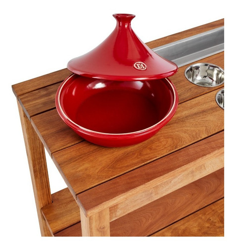 Accesorio Tajine Chico Para Kamado B10 Parrilla Ahumador