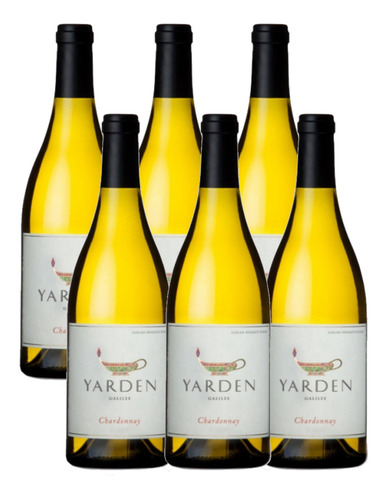Imagem 1 de 3 de Vinho Yarden Kosher Chardonnay Branco Israel 750ml (6x)