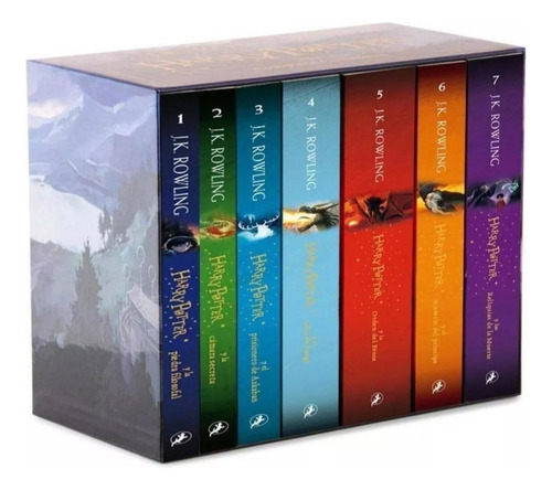Libro Pack Harry Potter Serie Completa Rowling Jk