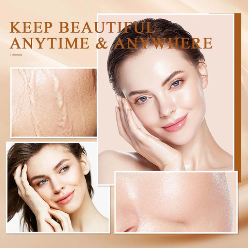 Correctores Tricolores Para Maquillaje Facial Con Pincel