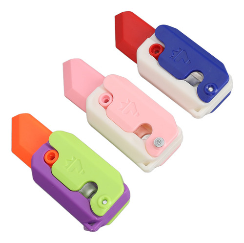 Juguete Con Cuchillo Impreso En 3d, 3 Piezas, Para Aliviar L