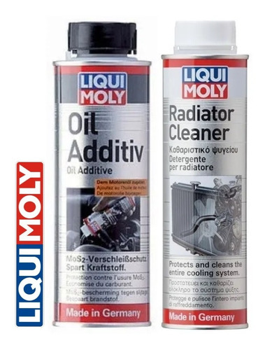 Liqui Moly Radiator Cleaner + Oil Additiv Liqui Moly