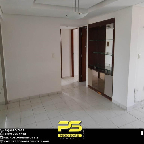 Apartamento Com 3 Dormitórios À Venda, 94 M² Por R$ 369.000 - Manaíra - João Pessoa/pb - Ap4993