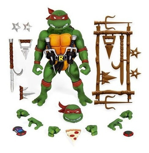 Raphael Teenage Mutant Ninja Turtles Tmnt Super7 Ultimates