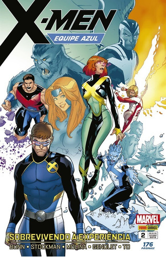 X-Men: Equipe Azul - Volume 2, de Bunn, Cullen. Editora Panini Brasil LTDA, capa mole em português, 2019