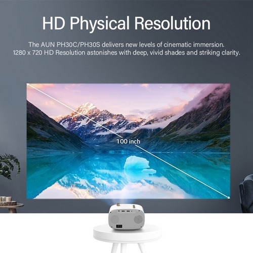 Miniproyector Led Miracast 1280p Wifi Tactil 4200 Lumenes K3
