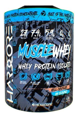 Muscle Whey Proteina Hexacore 64 Servicios 