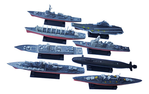 Buque De Guerra Modelo 8x, Barco Modelo 4d