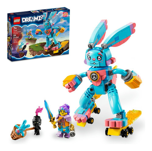 Set Lego® Dreamzzz 71453 Izzie Y El Conejo Bunchu 259pzs Cantidad de piezas 259