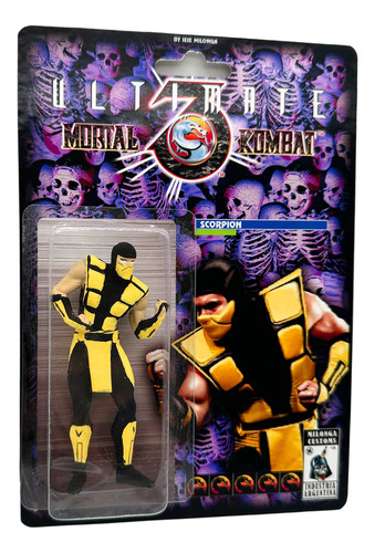 Scorpion Figura Muñeco Mortal Kombat