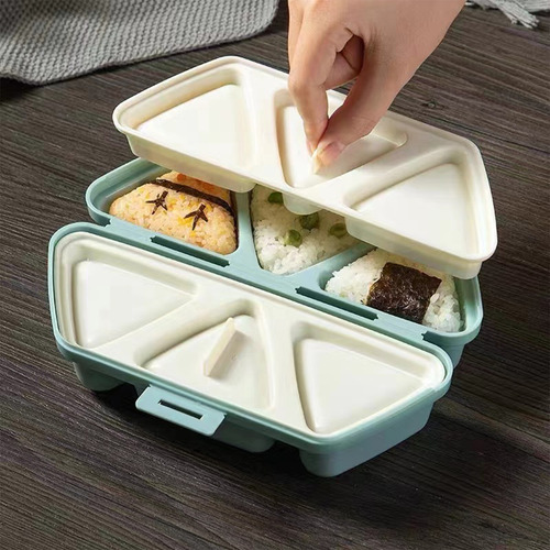 Moldes Triangulares Para Bolas De Arroz En L, Japoneses, 6 R