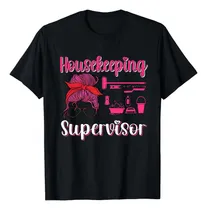Comprar Supervisor De Limpieza, Mucama, Limpieza Del Hogar, Camiseta