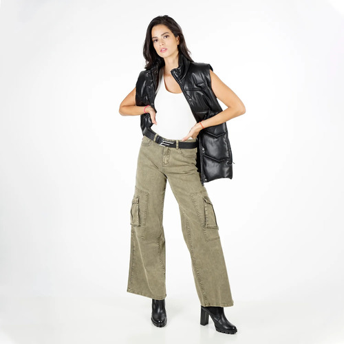 Pantalon Mujer Ellus 90's Cargo Garment           