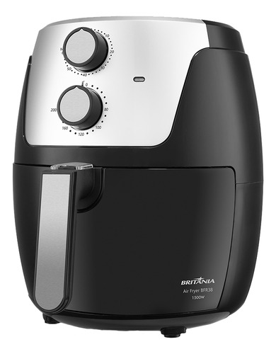 Fritadeira Air Fryer Britania Bfr38 4,2 Litros 1500w - 127v Cor Preto