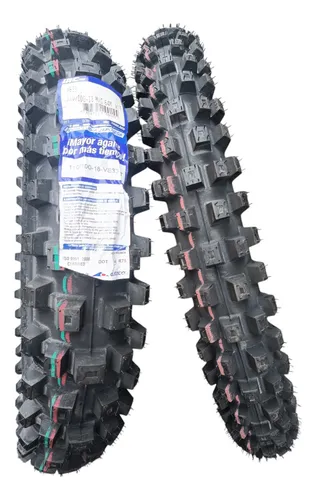 Kit Llantairc Enduro 110/100-18+80-100-21 Vulcan+enviogratis