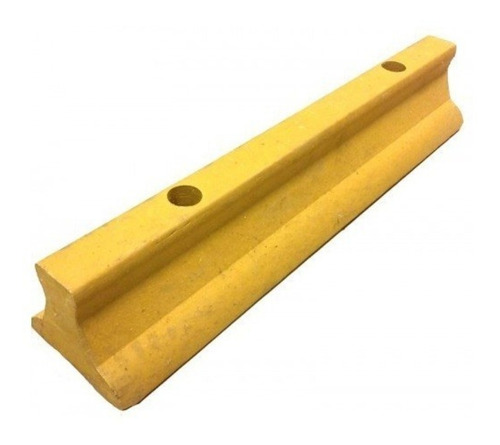 Tope Estacionamiento Garage Fibroplastico 50x10cm Amarillo