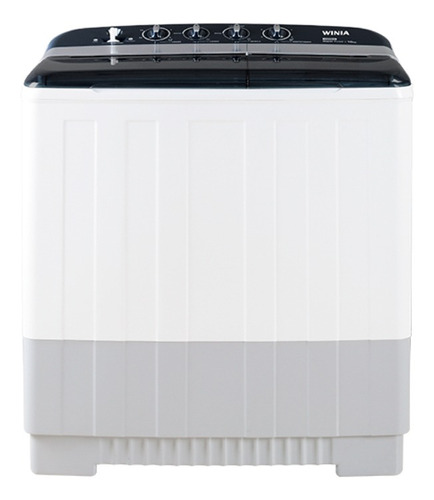 Lavadora semiautomática de doble tina Winia DWM-K523PB blanca 26kg 127 V
