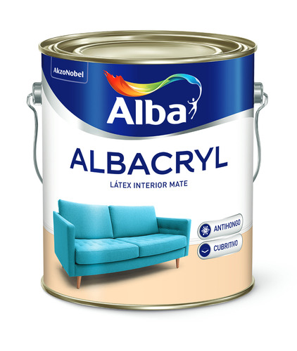 Albacryl Pintura Latex Interior Blanco Mate 20l Alba