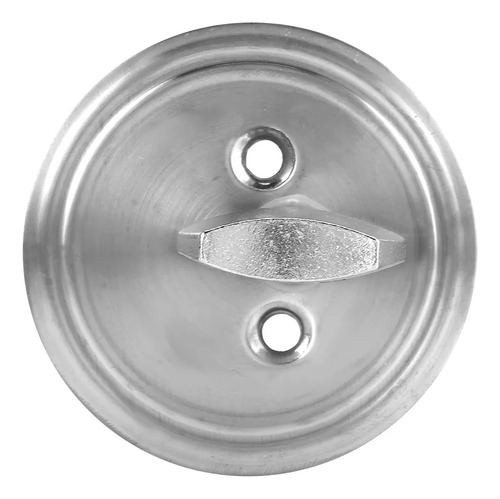 Hel Para Cerradura Plateada Monocilíndrica De Acero