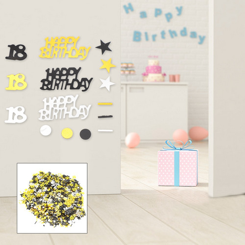 Imagen 5 de 8 de 1500pcs Kit De Decoraciones Para Fiesta De Cumpleaños