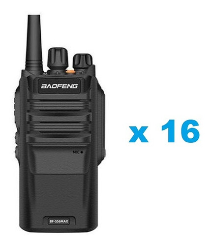 16pz Radio Baofeng 10w Bf-s56 Max Contra Agua Y Polvo Ip-67 