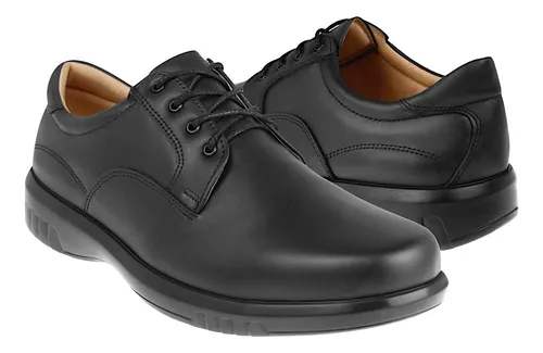 Zapatos Caballero Stylo 8112 Piel Negro Meses sin intereses