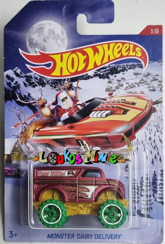 Hot Wheels Monster Dairy Delivery Holiday Hot Rods 1/5