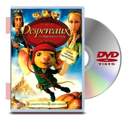 Dvd Despereaux : Un Pequeño Gran Héroe