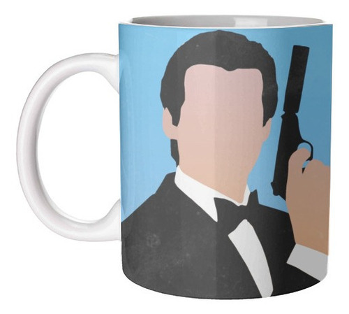 Taza De Ceramica James Bond Mod 1