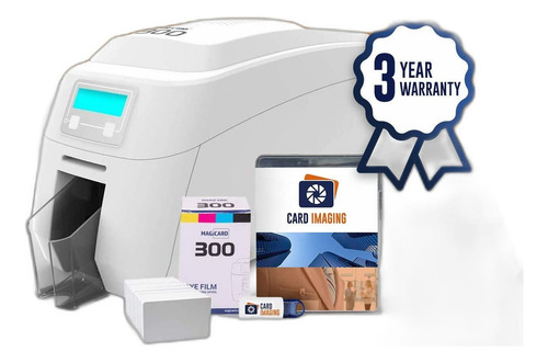 Magicard 300 Impresora De Tarjetas De Identificacion De Dob