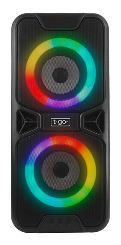 Imagen 3 de 6 de Parlante T-go Bahia Torre Doble Subwoofer Con Bluetooth Portatil Usb