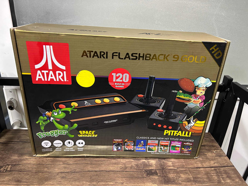 Consola Atgames Atari Flashback 9 Gold Original