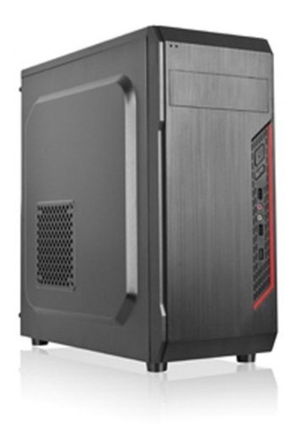 Case Agiler Gaming Atx Negro, No Incluye Power Supply