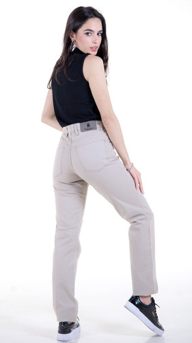 Pantalon Mujer Gabardina Super Comodo Colores - Polo Club 