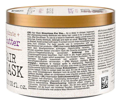 Maui Moisture Shea Butter Mask 400 ml