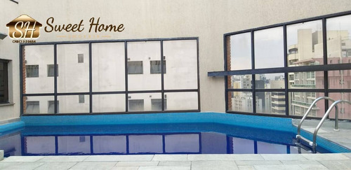 Imagem 10 de 15 de Flat À Venda No Condomínio Edifício Personal Flat - Sh21046