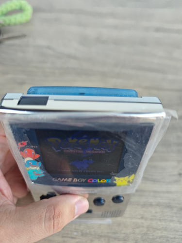 Gameboy Color - Ips V2 Prata Cinza (Usado)