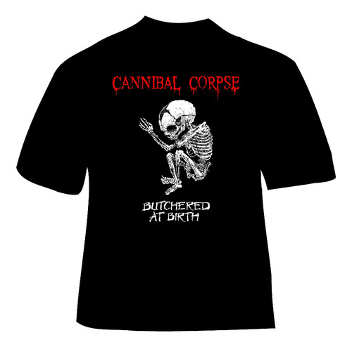 Polera Cannibal Corpse - Ver 02 - Butchered At Birth