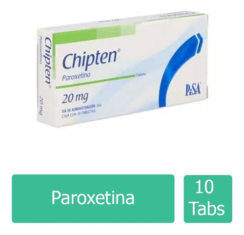 Chipten 20 Mg Caja Con 10 Tabletas