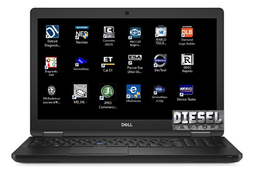 Laptop Dell Alto Rendimiento Programas De Diagnostico Diesel (Usado)
