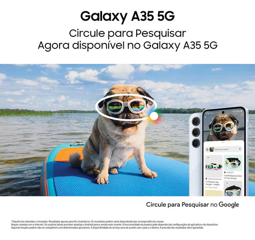 Samsung Galaxy A35 5G 128GB Azul-escuro 6GB RAM - Excelente (Recondicionado)