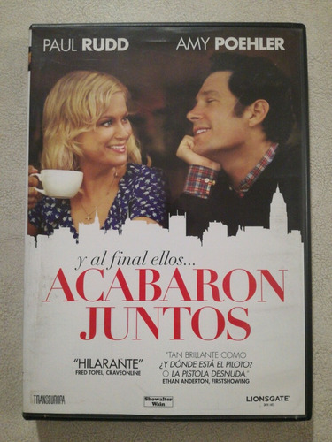 Acabaron Juntos - Paul Rudd Y Amy Poehler - Dvd Original