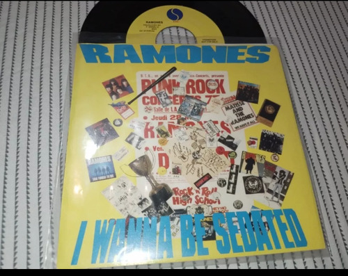 Ramones - I Wanna Ve Sedated - Vinilo 7  