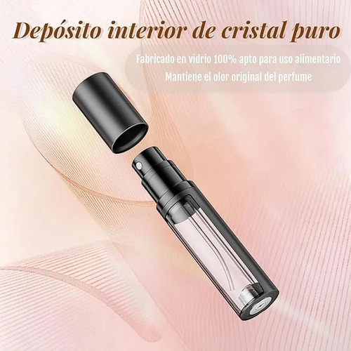 KOPIRA 2pzs Recargable Portátil Dispensador Viajar Mini Perfume Botella Kit De Mini Atomizador De Perfume Recargables Portátil Mini Atomizador Recargable Perfume Capsular Frasco Viajar