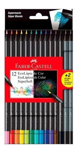 Colores Supersoft X12 Unidades Faber Castell Eco-lapices 